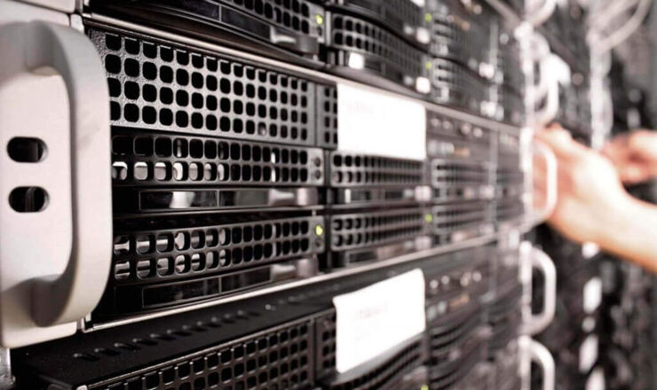 Server Chassis im Rack